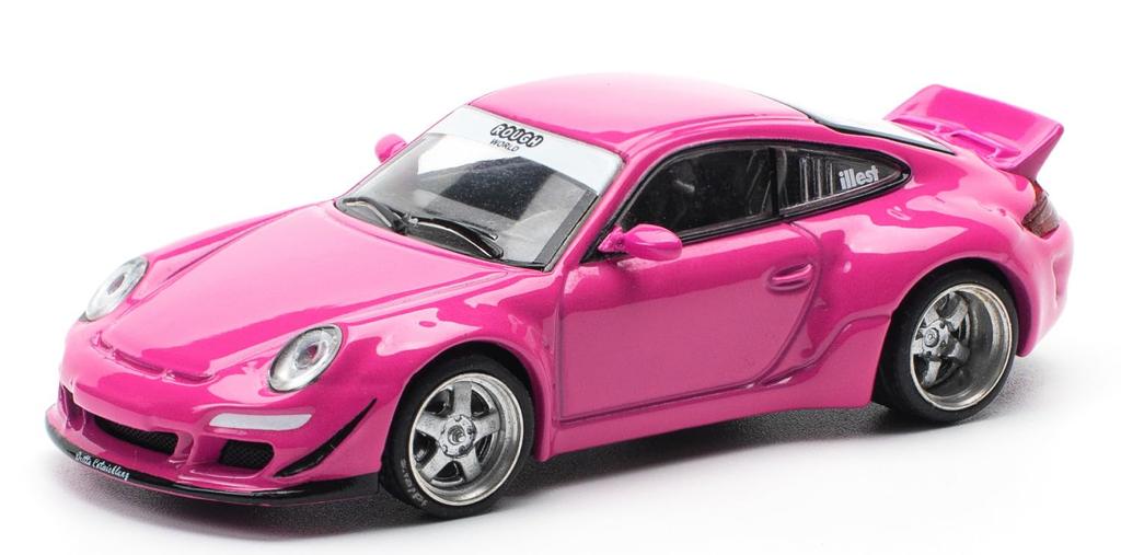 POP RACE Scale RAW 997 Pink PR640202 1/64 - (Finished Product)