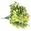 Folhas artificiais de plantas Buquê Simulação Decoração Home Office Folhas de plástico