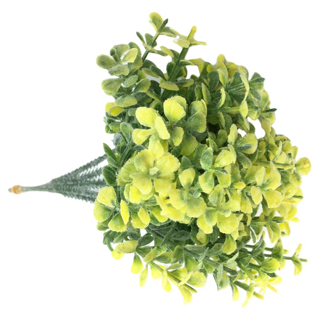 Folhas artificiais de plantas Buquê Simulação Decoração Home Office Folhas de plástico