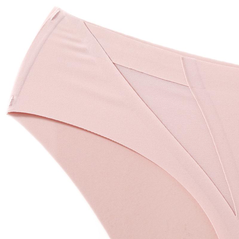 CINOON Women's Sexy Yoga Thong Ice Silk Seamless Sports Underpant Low-Rise Comfortable Fitness Panties