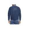 Nike Embroidered Logo Zip-Up Baseball Collar Long Sleeve Flight Jacket Men Jackets Midnight-Navy FD0952-451