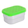230ML 304 Stainless Steel Snack Container with Silicone Lid Fruit Storage Box  Kids