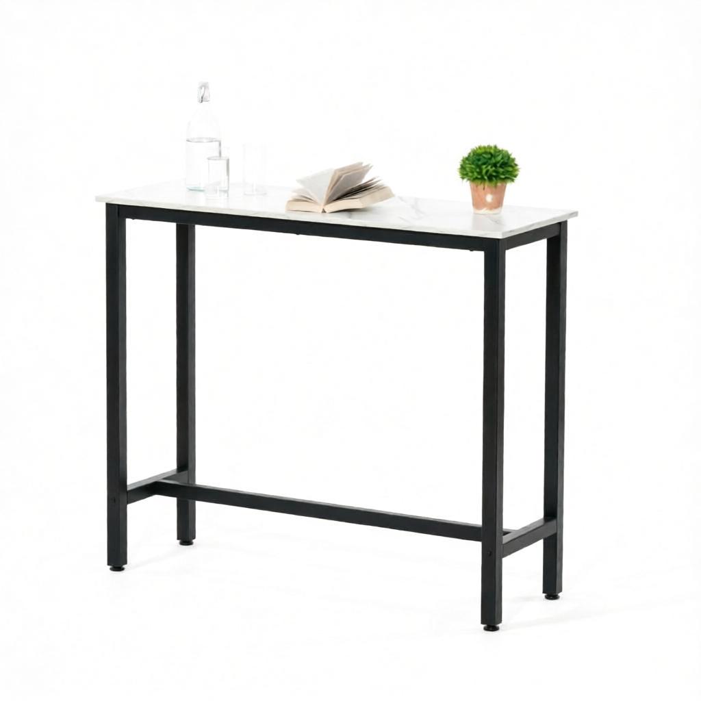 Modern Bar Table, High-Quality Standing Table, Compact Dining Table, Functional Table (only with table)