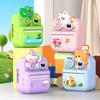 1Pc Hd Children'S Cartoon Unicorn Instant Print Mini Digital Toy Camera Music Game Console
