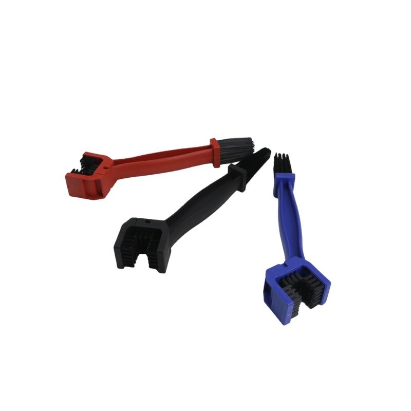 Portable Chain Cleaner Brush For Motorcycle Road Bike Bicycle Moto Clean Maintenance Tool Outdoor Scrubber