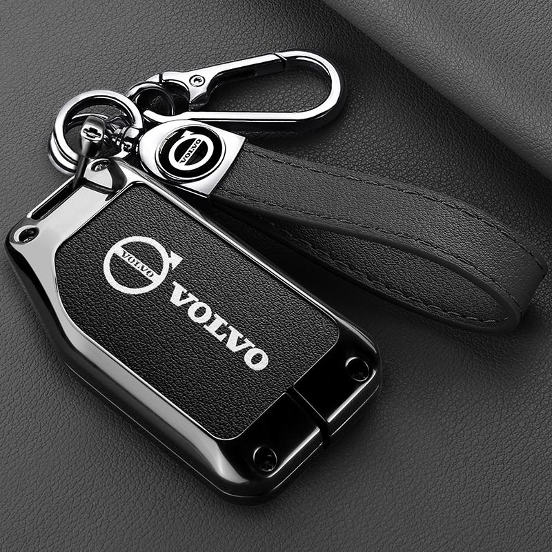 Asv9 Zine Alloy Car Key Case Cover Shell Holder For Volvo FH16 RC FM EVRO 6 Fh CARGO 555 FM Heavy Truck Key Full Protection Accessory