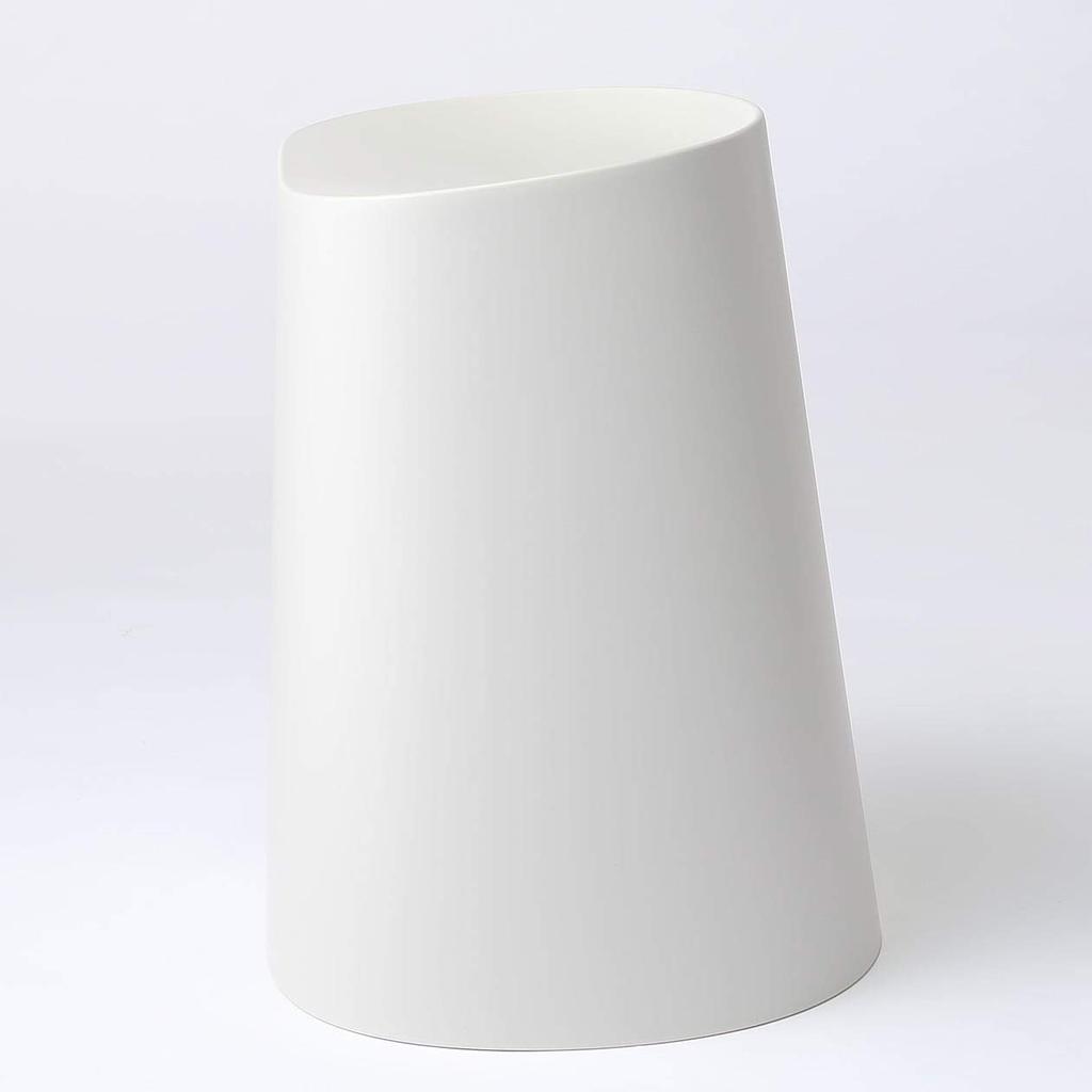 MUJI Polypropylene Stacking Stool Light Gray Width 43 x Depth 34 x Height 45cm 02850692 Approx.