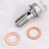 10mm M10x1.00 Motorcycle Screw Hose Bolt for Brake Pump Fit for Suzuki Honda Kawasaki Yamaha