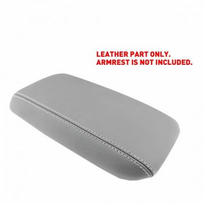 Leather Console Center Lid Trim Cover Armrest 2012-2015 Fit Gray Honda Civic