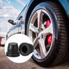 BBTO 60pcs Brake Bleeder Screw Cap Fitting Cap Rubber Dust Cover for Car Motorcycle