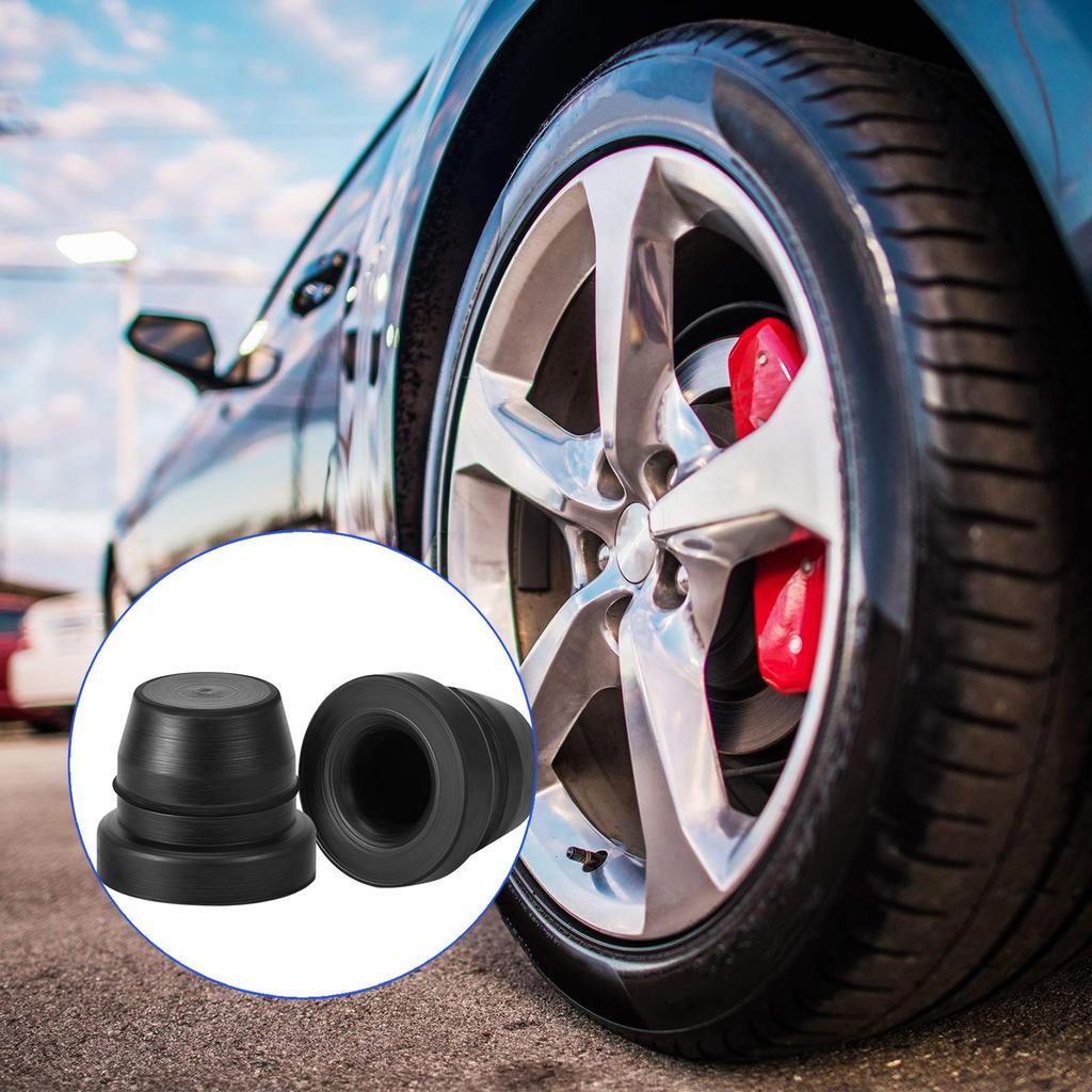 BBTO 60pcs Brake Bleeder Screw Cap Fitting Cap Rubber Dust Cover for Car Motorcycle