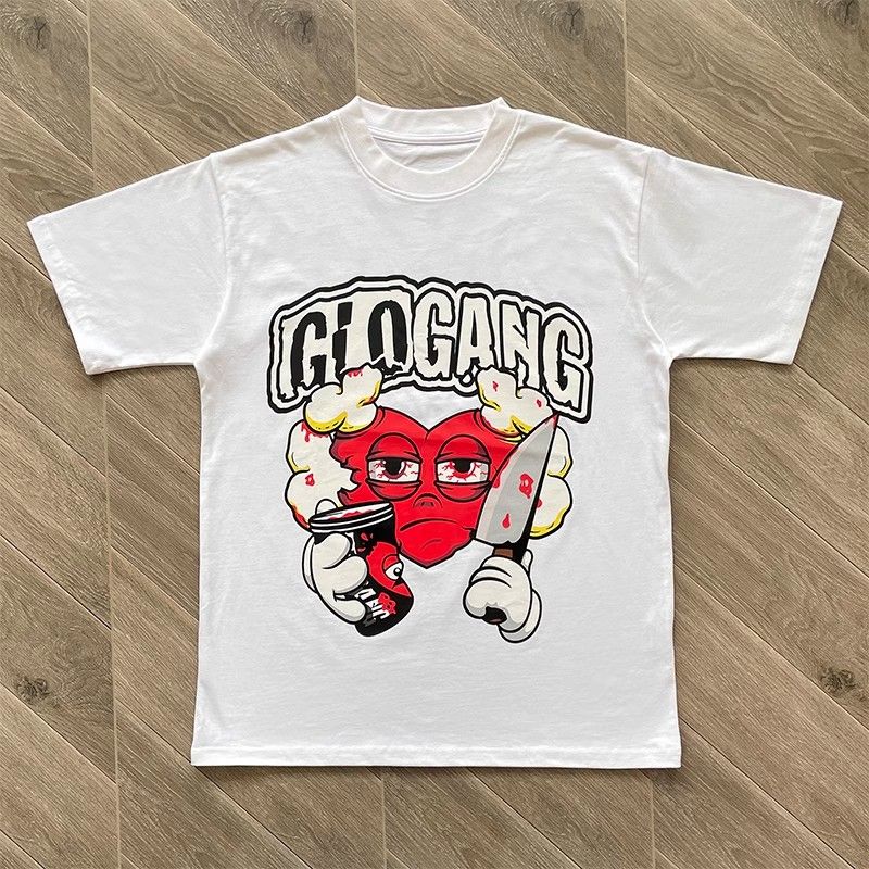 Cartoon Pattern Casual Short Sleeves 2025 Summer Men's Printing INS Same Graffiti Lapel American Short Sleeves