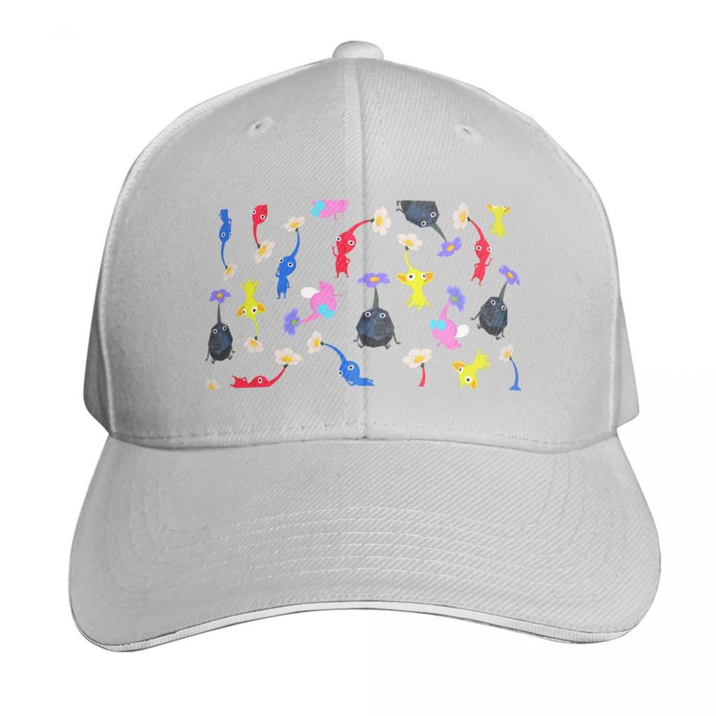 Pikmin Baseball Cap Golf Trucker Hat Fashion Beach Sun Hat For Children Golf Wear Unisex Womens