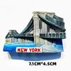 United States Refrigerator Magnets Los Angeles Travel Souvenirs America San Francisco Brooklyn Bridge Fridge Stickers Gifts