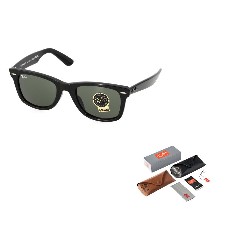 

RayBan Traveler Черная квадратная оправа Зеленые линзы Квадратные солнцезащитные очки Унисекс 54