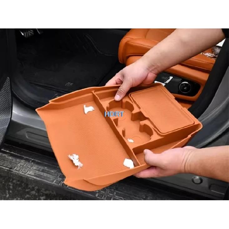 For Chery Jetour G700 2025 + Car Style Center Console Storage Box Mat Compartment Organizer Tray Cover Interior Pad Accessories