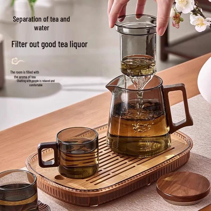 ZISIZ Large Capacity Glass Teapot