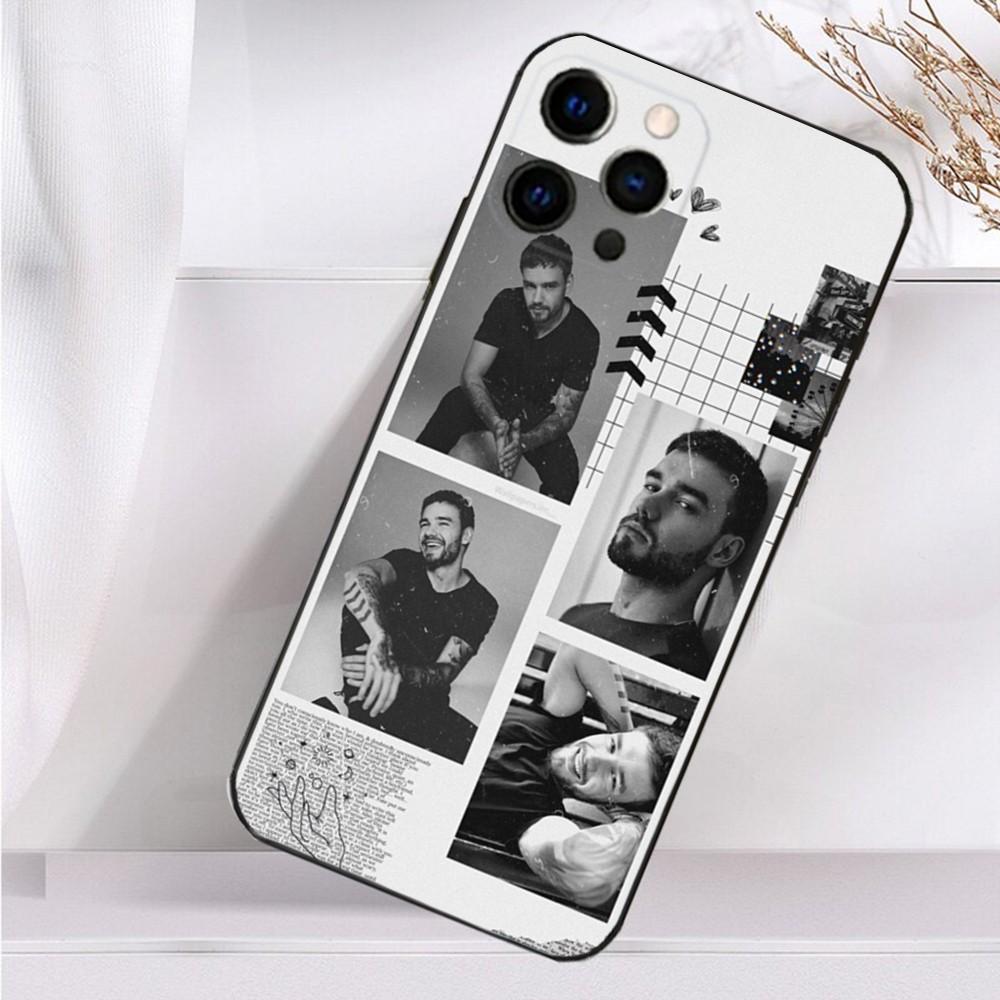 Singer L-Liam P-Paynes Phone Case For iPhone 16,15,14,13,12,11 Plus,Pro Max,XS,X,XR,SE,Mini,8,7 Soft Silicone Black Cover