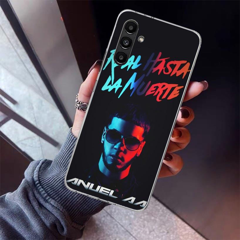 Anuel AA Real H-Hasta La M-Muerte Phone Case For Samsung Galaxy A17 A16 A15 A14 A13 A57 A56 A55 A54 A53 A37 A36 A35 A34 A33 A26