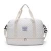 Deluxe Large Capacity Duffel Bag - Multi-functional Shoulder and Crossbody Tote Bag with Wet and Dry Pockets Dual Side Pockets for Travelling