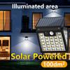 Solar Garden Lighting Motion Sensor Lights 3Mode Adjustment Outdoor Wall Lights Waterproof Garage Lights Farm Swimming Pool