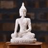 11cm Buddha Seated Resin Crafts Retro Creative Miniature Home Furnishings Home Decoration