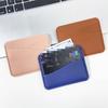 4 Card Slots Wavy Thick Pvc Leather Card Holder Card Holder Large-capacity Soft Leather Card Holder Ins Female