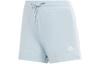 Essentials Slim 3 Stripes Shorts Casual Shorts Women's Blue IR7460
