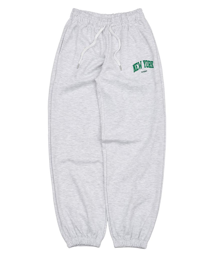 PAPERBOY Basic New York Wide Jogger Pants - Navy (Type B)