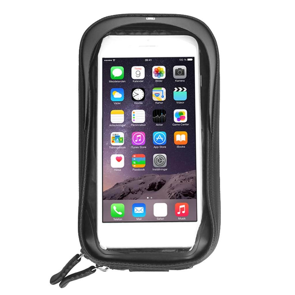 Waterproof Bicycle Frame Bag Double Pouch Bike Top Tube Bag MTB Mountain Bike Cycle Pannier Bag Touchscreen Phone Case