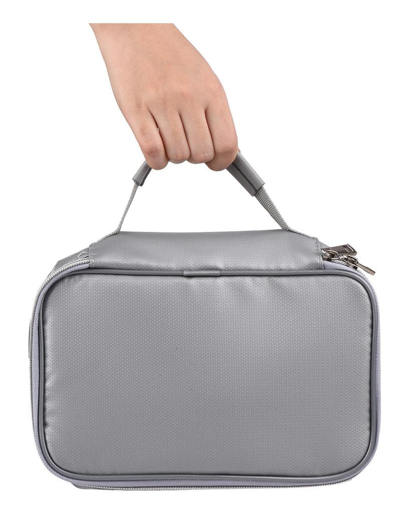 Feuerfeste Aktentasche, Dokumententasche, Sicherheits-Organizer, Reißverschluss, feuer- und wasserabweisende Geldtasche