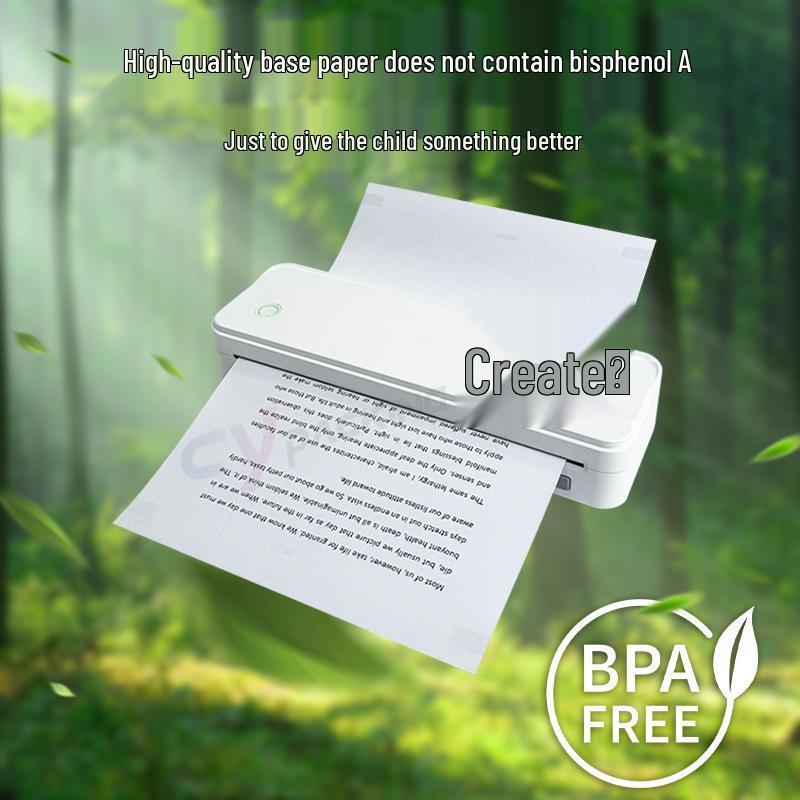 A4 Thermisches Fehlerfreies Langlebiges Schnelltrocknendes Faltbares Druckpapier (216 x 279 mm) – Mexiko Special Roll