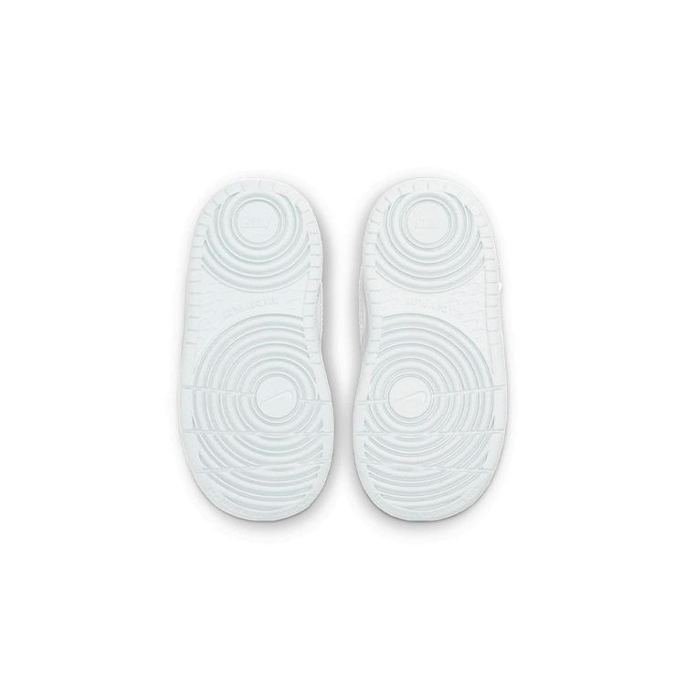 Nike Court Borough 2 MWH Slip Resistant Cushioning Abrasion Resistant Breathable Low top Toddler Shoes White Pink Blue DD3021-100