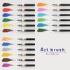 PENTEL Art Brush Color Brush Pen 18-Color Set XGFL-18ST