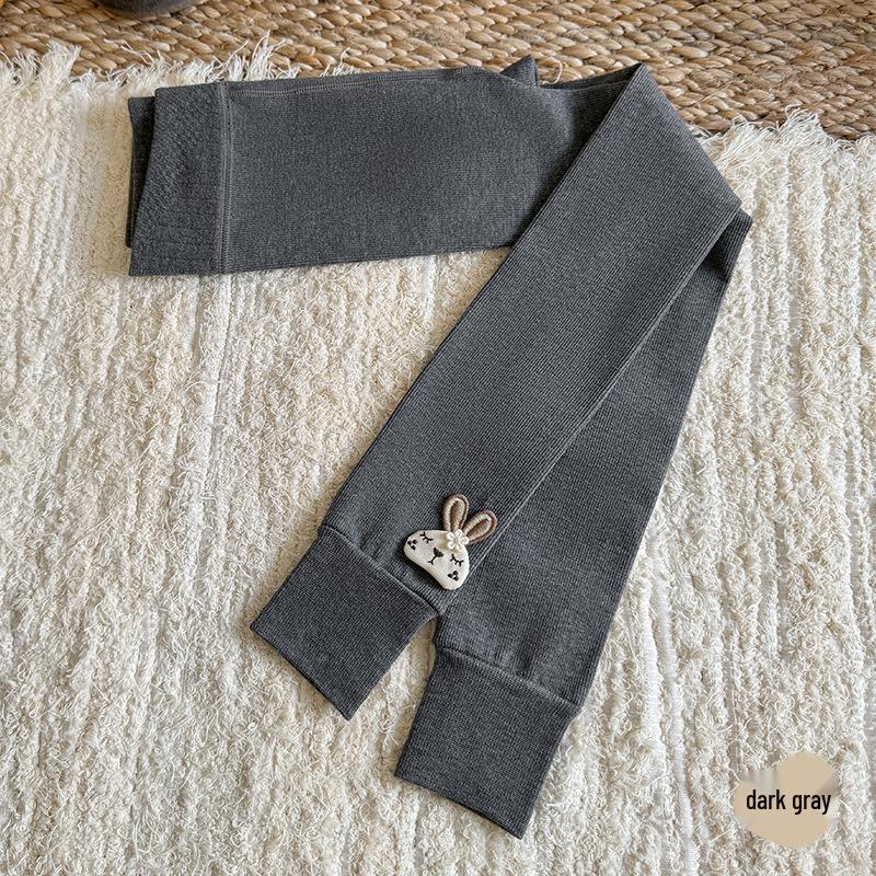 

Girls Korean Style Slim Fit Vertical Stripe Leggings - High Elasticity, Nine-Point Length - Perfect for Autumn and Spring. 2XL / Height 140-155cm