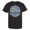 T-shirt da uomo Harley-Davidson Foundry con scollo rotondo e maniche corte, Nera