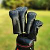 PU Leather For Driver Golf Club Cover Golf Rod Sleeve Fairway Putter Golf Woods Head Cover