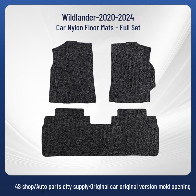 GAC Toyota Wildlander (2020-2024) Interior Black Nylon Floor Mats