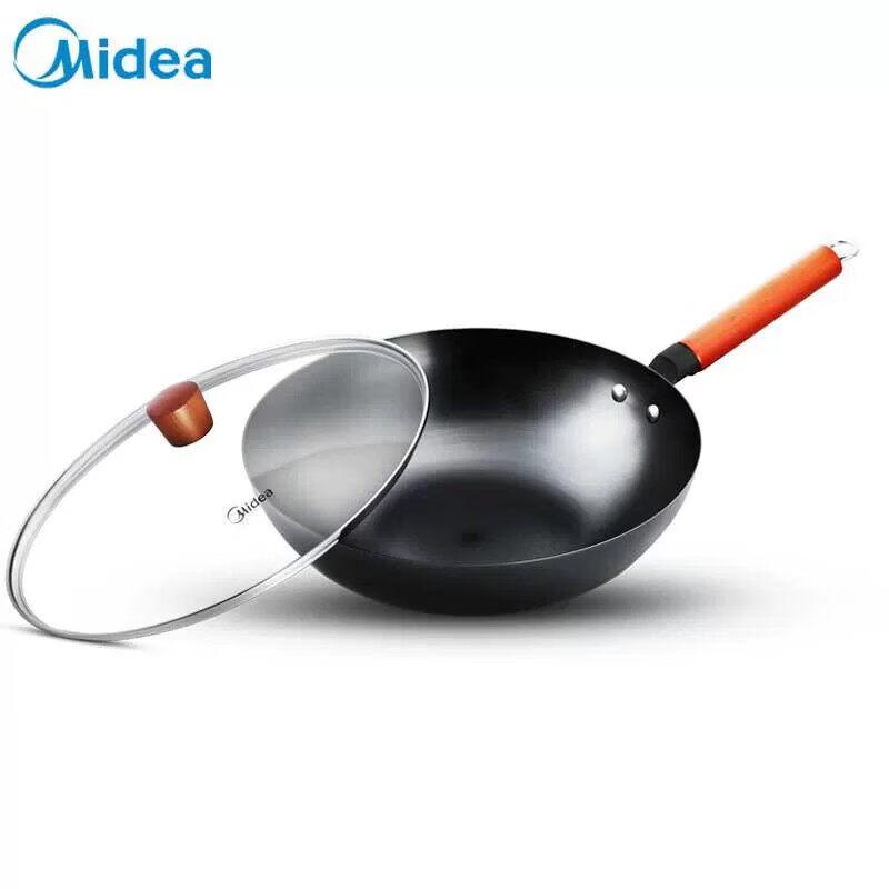 Midea Non-Coated Fine Iron Wok