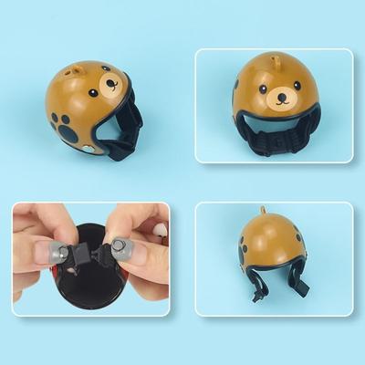 Yousheng Hühnerhelm Sicherheitshühner Vogel Schutzhelm Papagei Kopfbedeckung Mini Hühnerkostüm Zubehör für kleines Haustierhuhn Wellensittich