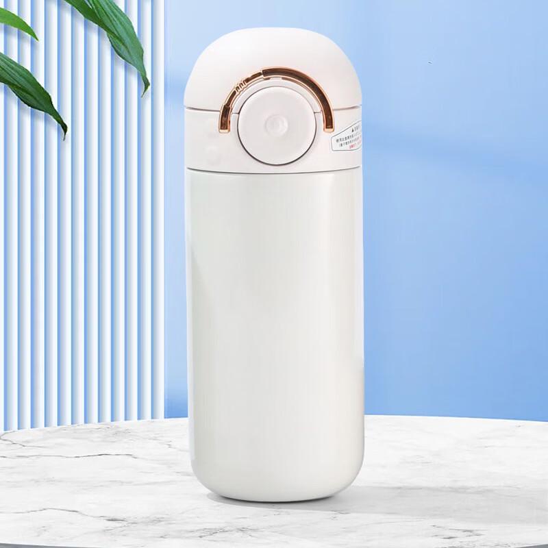 Children s Pop-up Straw Insulated Stainless Steel Water Bottle