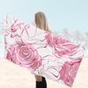 Microfiber Super Absorbent Beach Towel for Travel Sports Pool Sand Proof Disposable Feature Printed Blanket