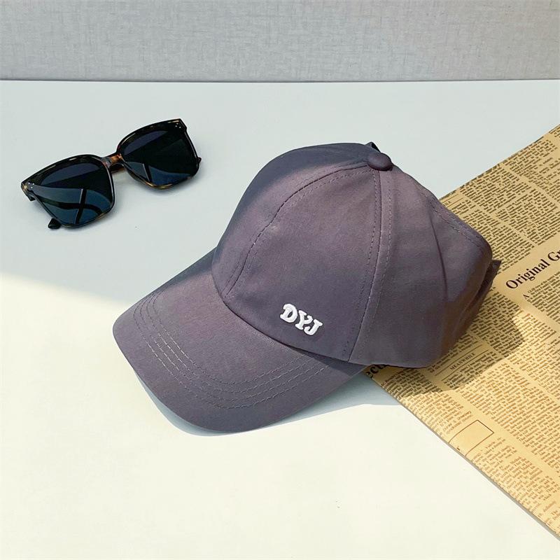 Hat Women's New Summer Duck Tongue Baseball Cap Half-empty Top Can Be Tied High Ponytail Sunshade Sports Sunscreen Hat Sun Hat