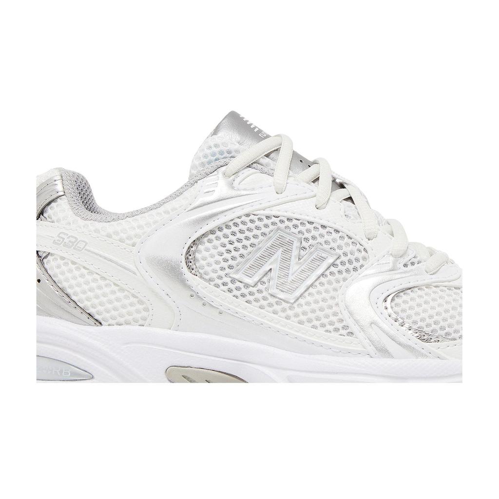 New Balance 530 'Silver White' (Unisex) Munsell White / Silver Metallic Running Shoes MR530EMA