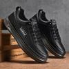 2026 Spring Men's Breathable White Skate Shoes - Comfortable & Versatile