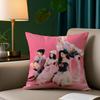 A-Aespas-K-Karina Kpop Style Girl Pillow Case Cozy Plush Pillow Cover Double Side Printed – Home Gift For Bedroom Decor