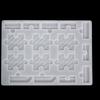 Chess Set with Checkers Board Silicone Resin Mold Full Size 3D Chess Epoxy Mold