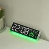 Digital Alarm Clock for Bedroom Desk Clock for Living Room Bedroom with Large Number,Dimmer,Loud Alarm Temperature