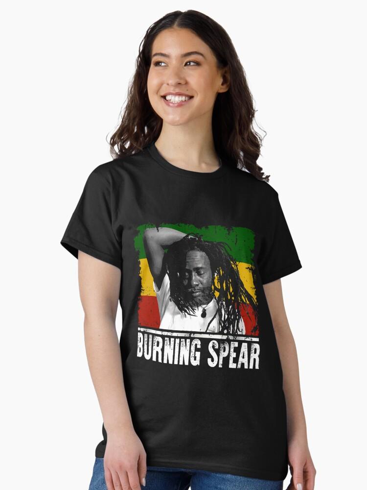 Burning Spear Vintage Burning S Spear Vaporware Maglietta Classica