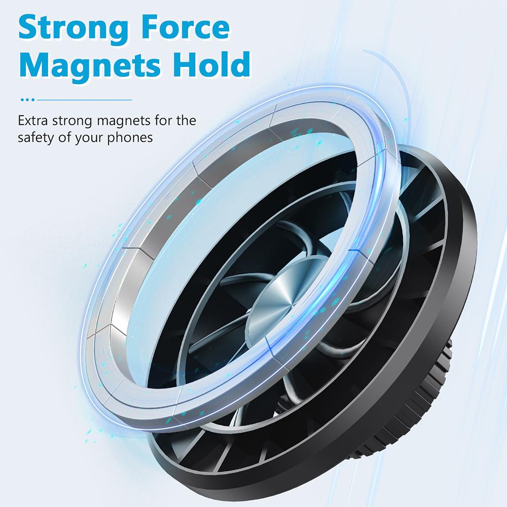 ML216 Magnetic Phone Holder 360 Degree Rotation Car Air Vent Mount Cellphone Bracket